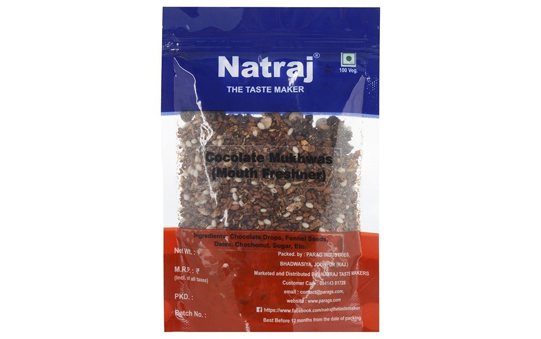Natraj Cocolate Mukhwas (Mouth Freshner)   Pack  400 grams